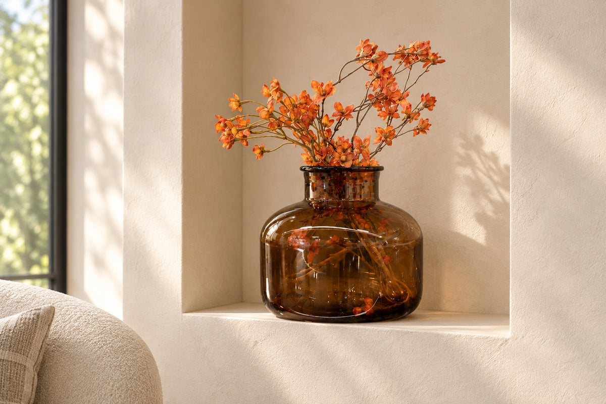 Honey — Glass Vase
