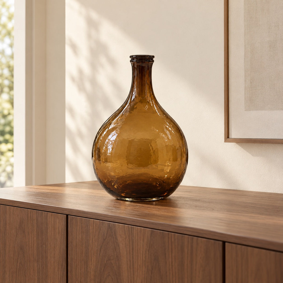 Copper — Glass Vase