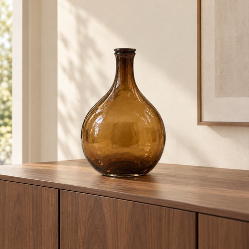 Copper — Glass Vase