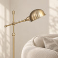 Saffron — Brass Floor Lamp