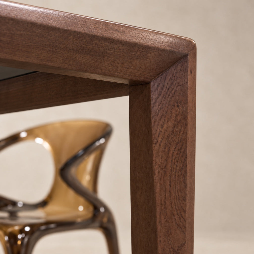Sepia — Glass Dining Table