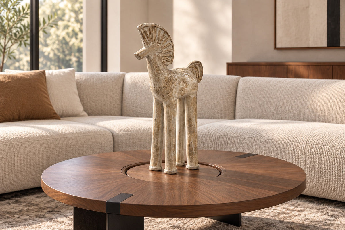 Mustang — Horse Sculptures (pair)