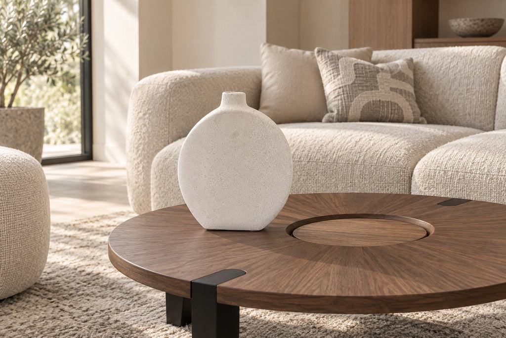 Moonstone — Disc Vase
