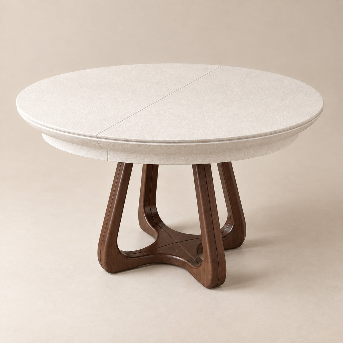 Selenite — Round Extendable Dining Table — Image 3