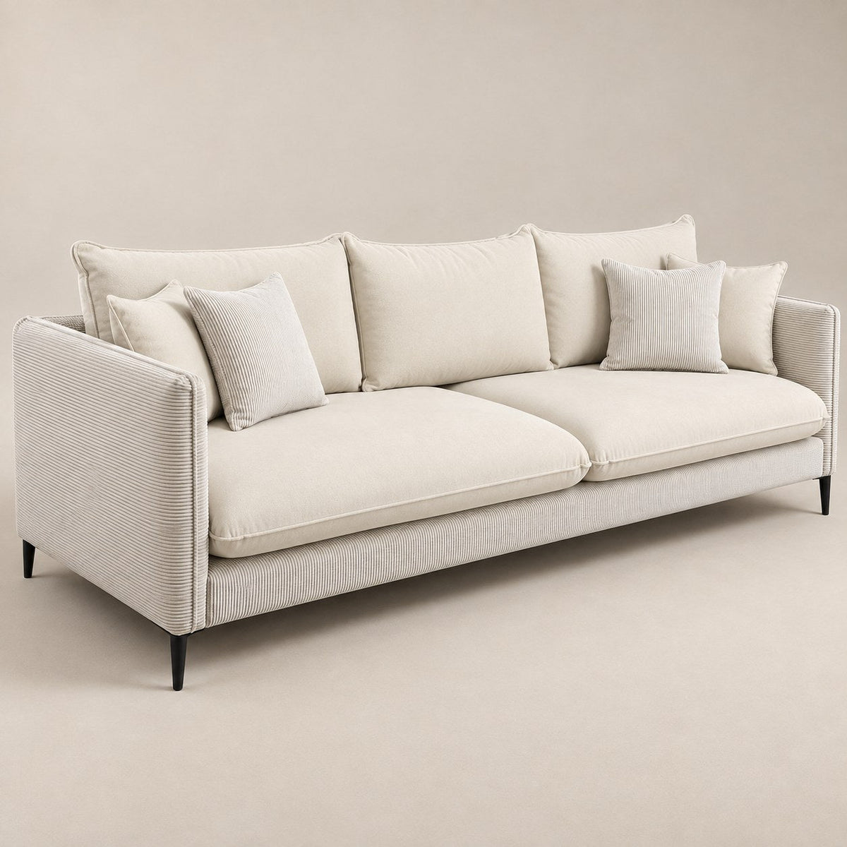 Salt — Three-Seat Sofa
