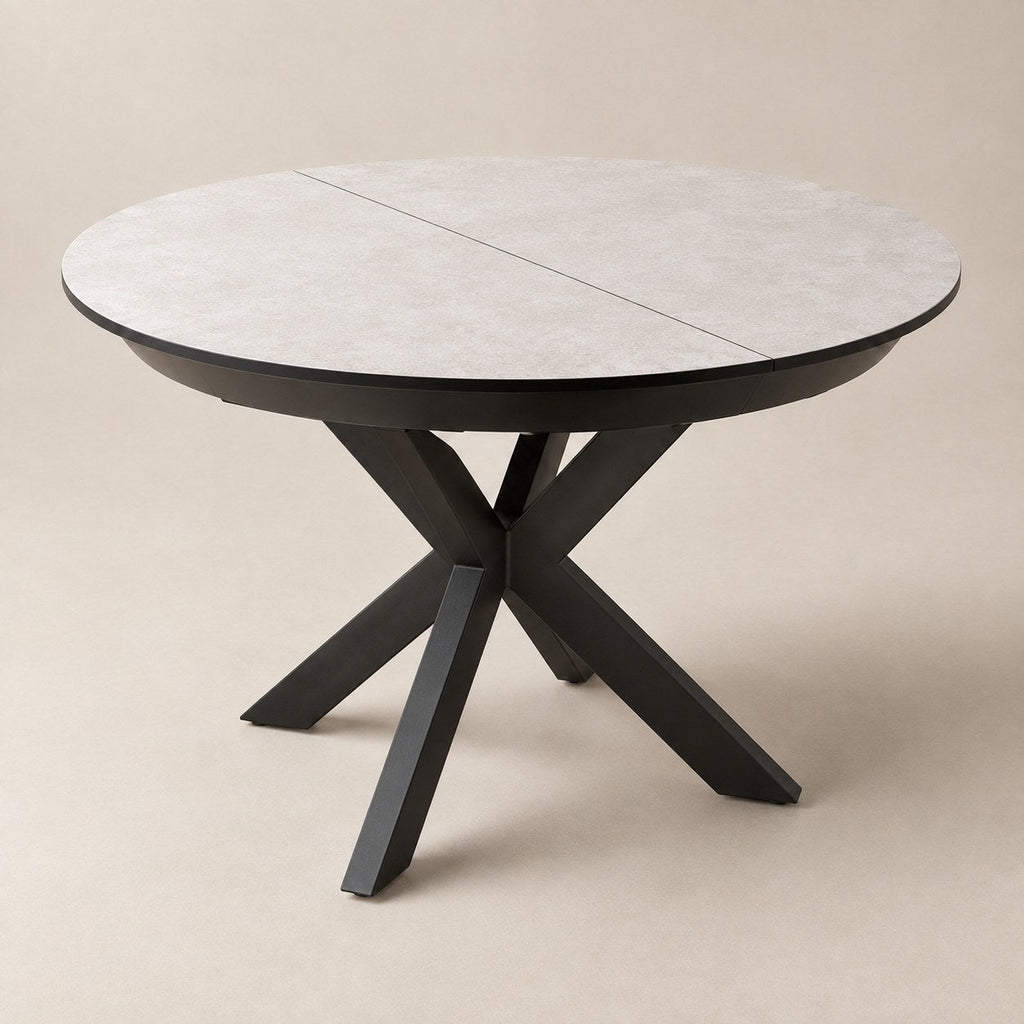 Obsidian — Round Extendable Dining Table