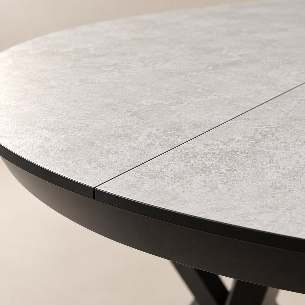 Obsidian — Round Extendable Dining Table