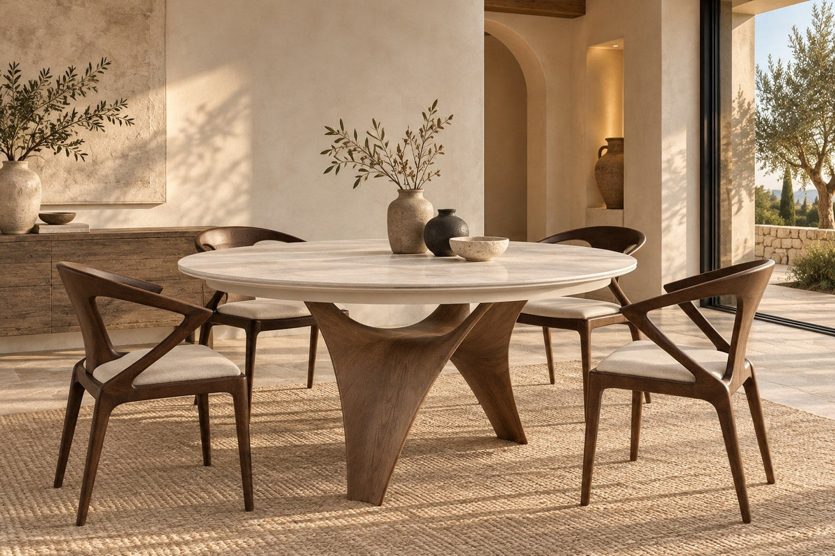 Mangrove — Round Extendable Dining Table