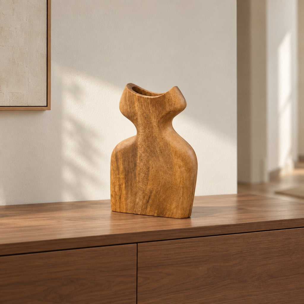 Elm — Wood Vase