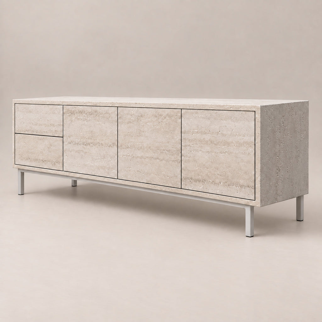 Chalk — Stone Sideboard