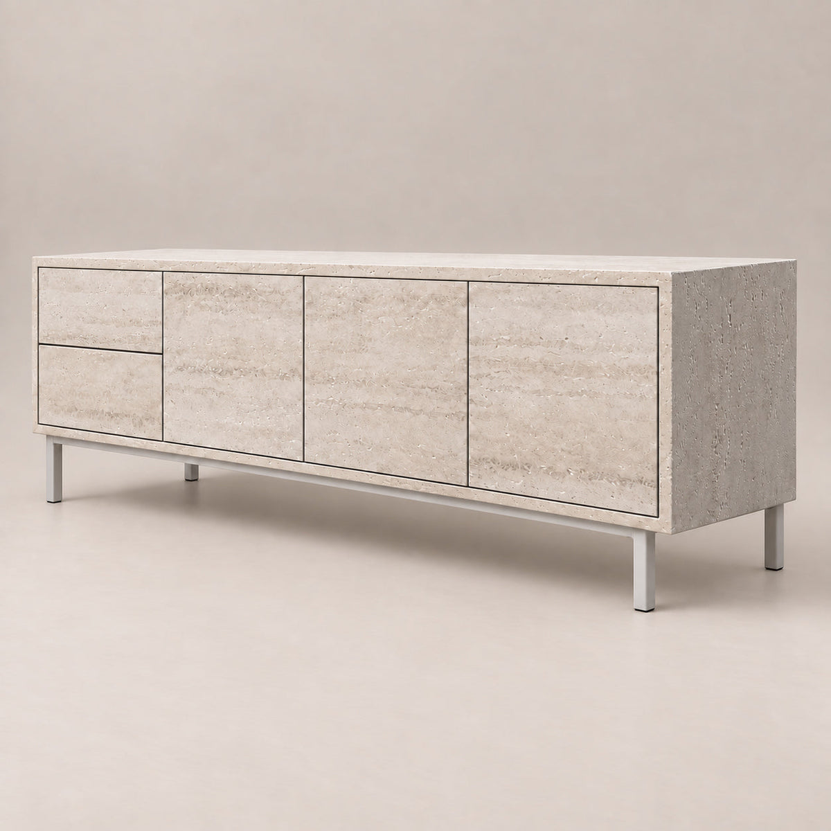Chalk — Stone Sideboard