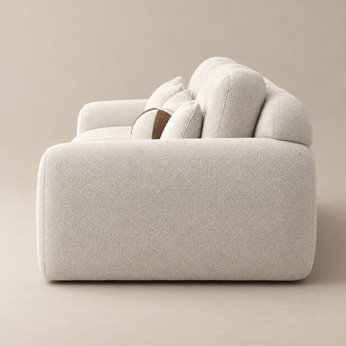 Mahogany — Three-Seat Sofa